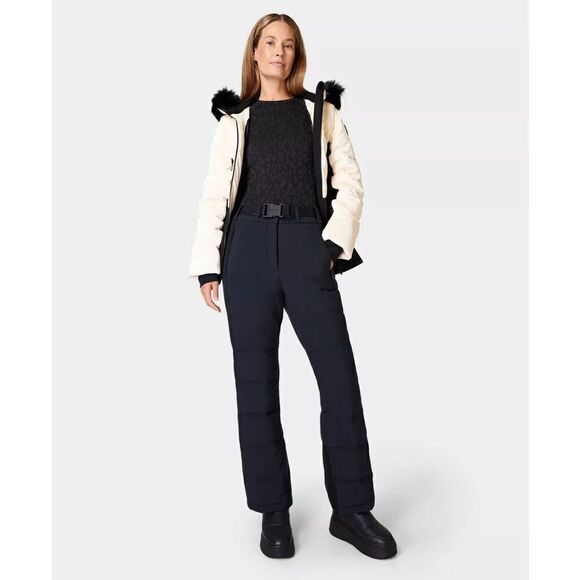 New $368  Sweaty Betty Climate Ski Pants in Black Size Small (6) - Picture 1 of 6